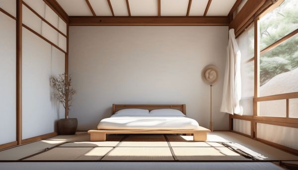 Authenticité et confort du lit futon japonais pour un intérieur design