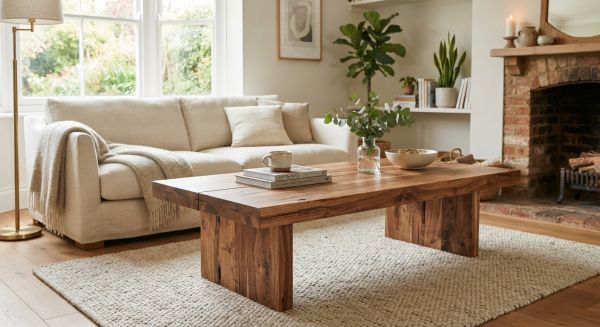 Les avantages d'une table basse en bois massif pour votre déco